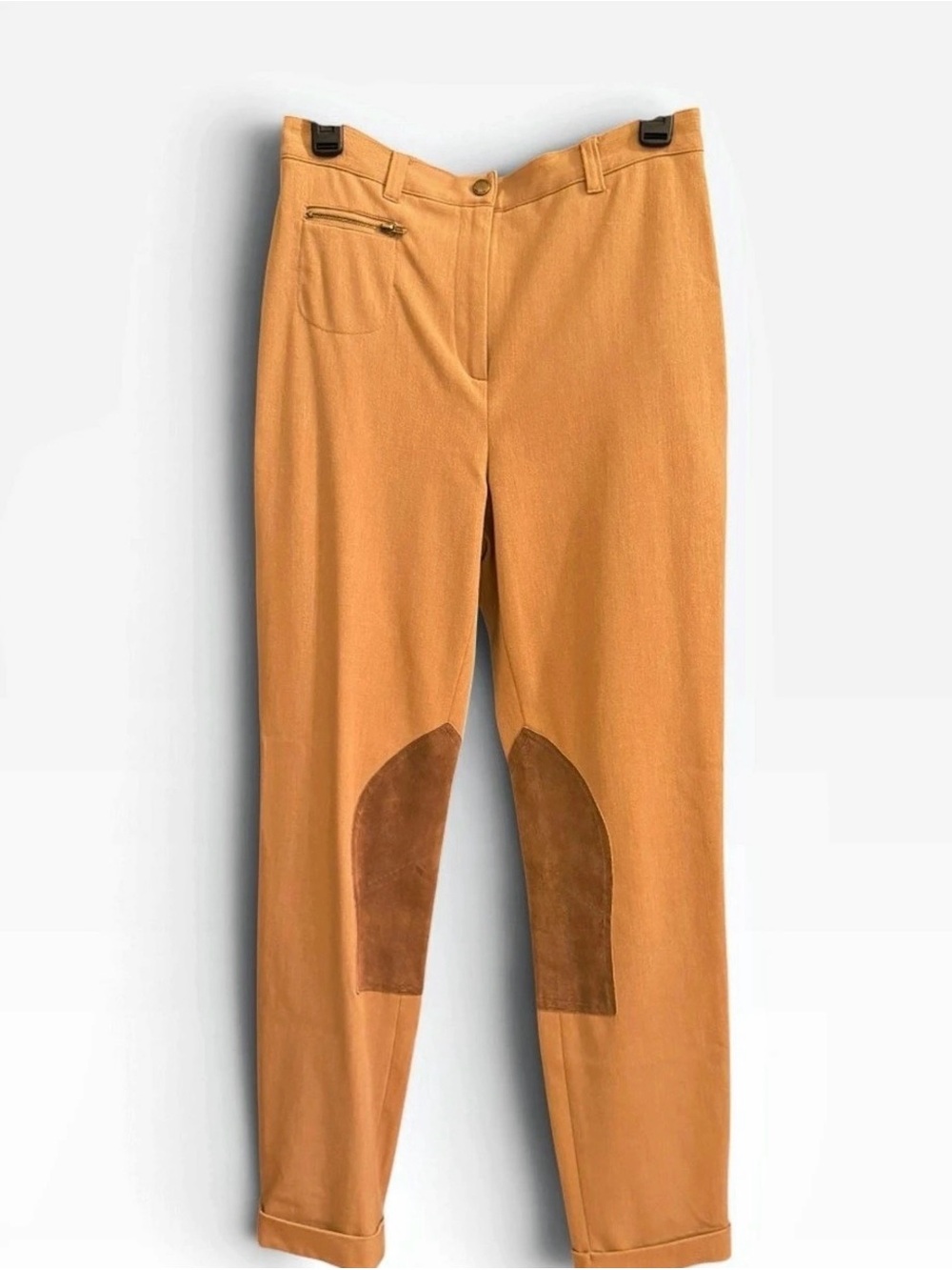 Ralph Lauren Tan Chinos with Suede Knee Patches
